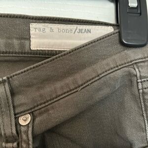 Charcoal colored skinny jeans!